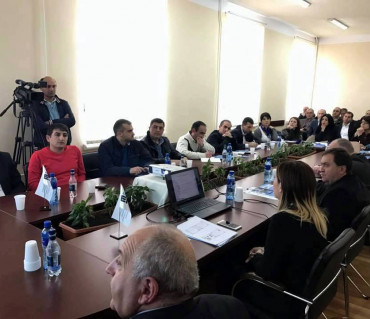 EITI MSG members held a meeting in Lori Marz