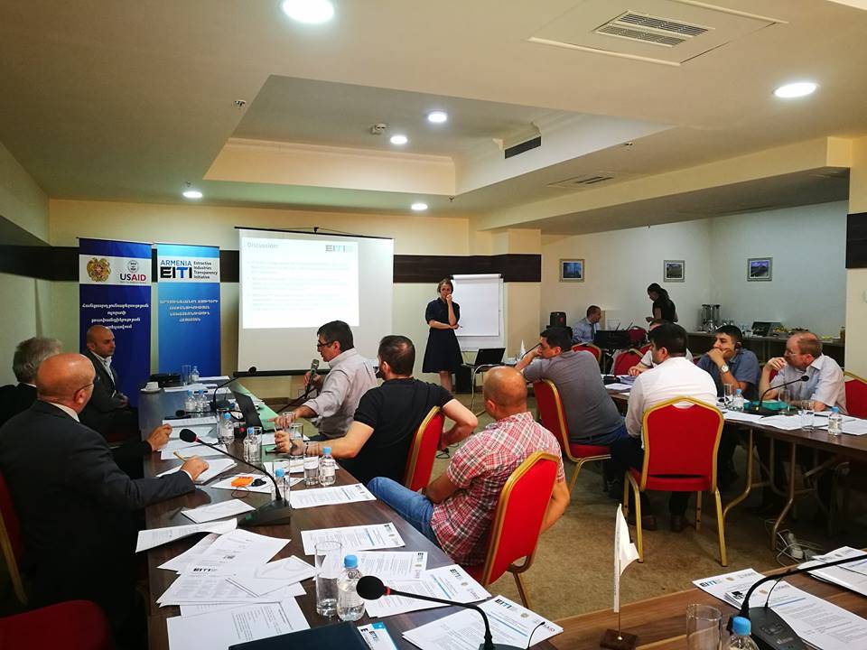 Dyveke Rogan՛s workshop for Armenia’s EITI MSG members