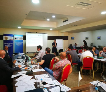 Dyveke Rogan՛s workshop for Armenia’s EITI MSG members