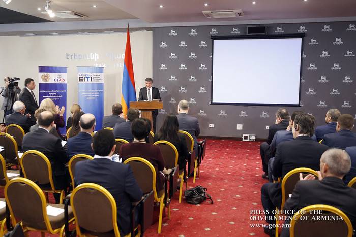 Event Armenia’s becoming a candidate member of Extractive Industries Transparency Initiative (EITI)