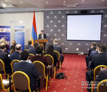 Event Armenia’s becoming a candidate member of Extractive Industries Transparency Initiative (EITI)