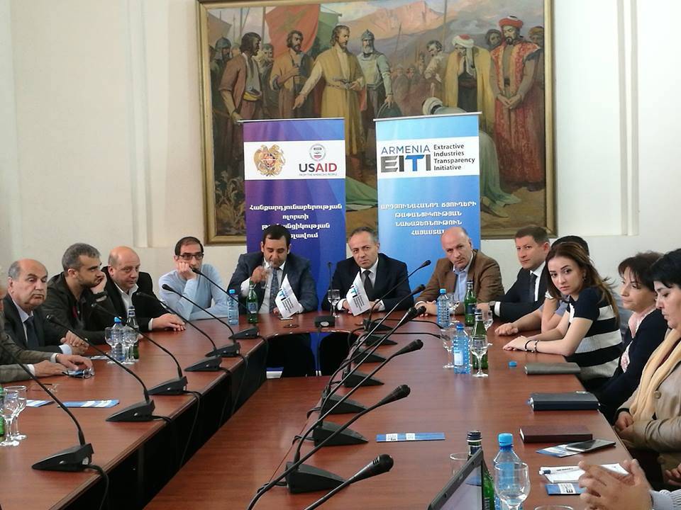 The introduction of the EITI Standard in Armenia was discussed in Kapan