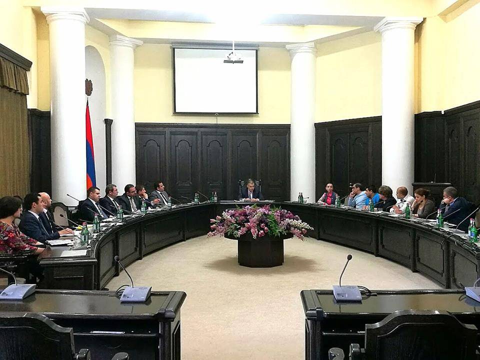 During MSG meeting approved Armenia’s 2017 1st quarter EITI report