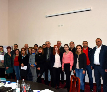 Training on the Mining Fiscal Regime in Armenia and EITI Requirements of Financial Flows’ Transparency held on March 6-8, 2020 in Dilijan